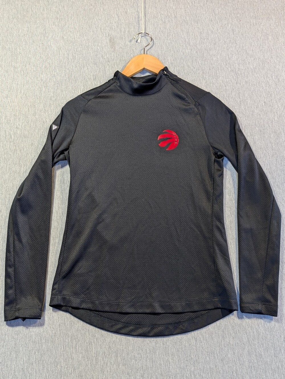 Toronto Raptors Levelwear Pullover Women's Small Black Red Logo